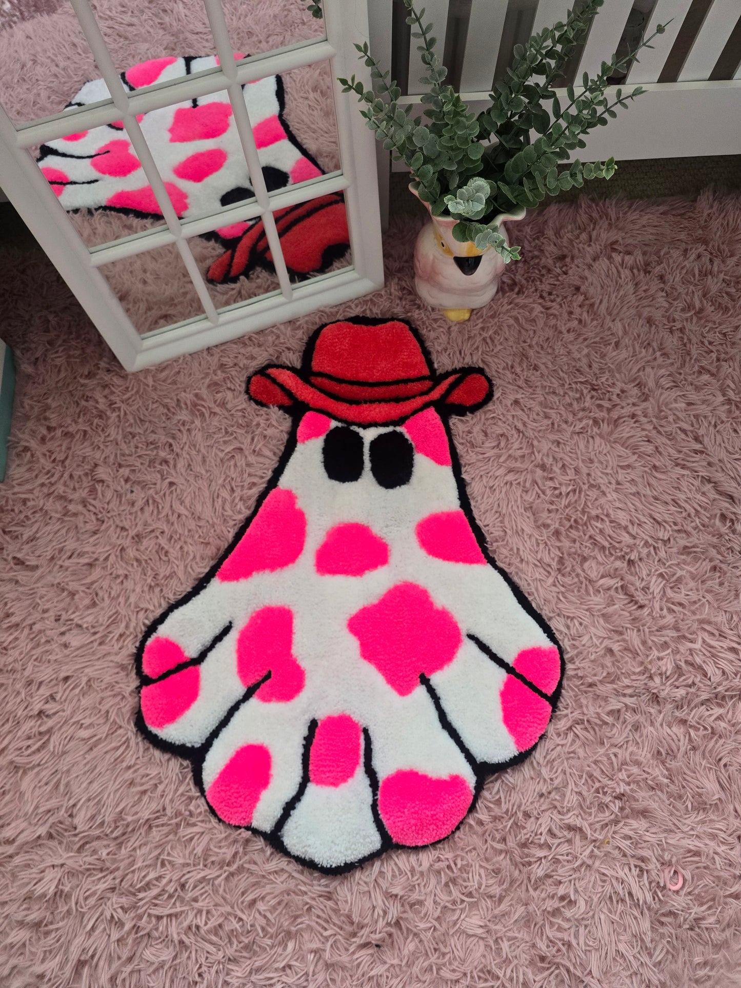 Ghost Cowgirl Rug