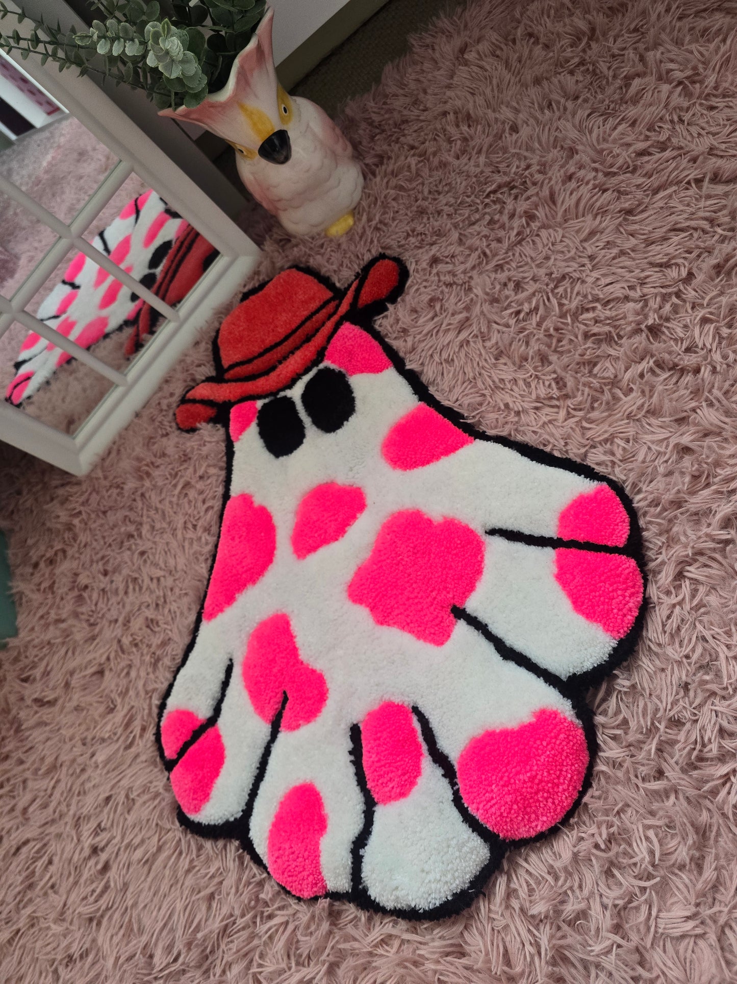 Ghost Cowgirl Rug