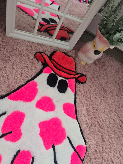 Ghost Cowgirl Rug