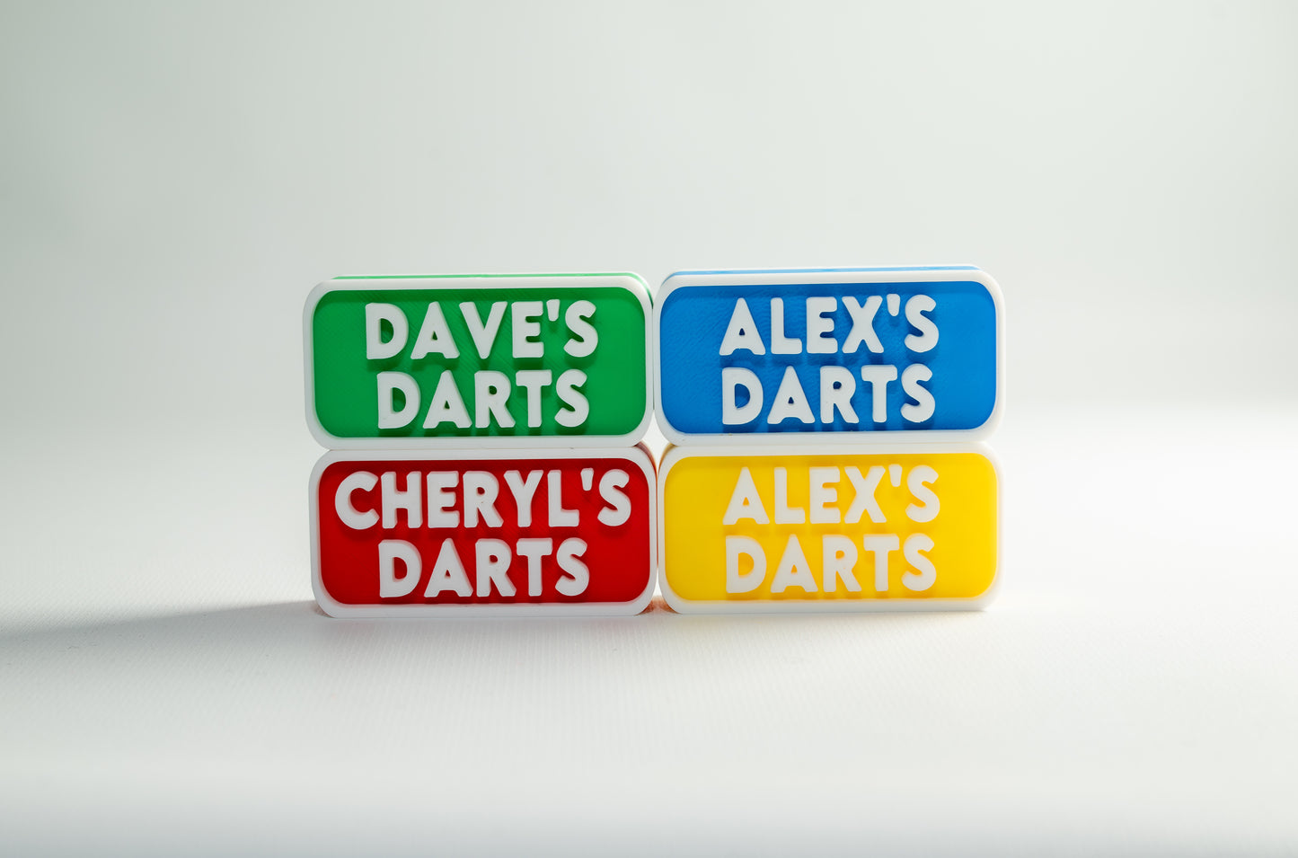 Custom Dart Holder Stand – Personalised Name Gift for Players