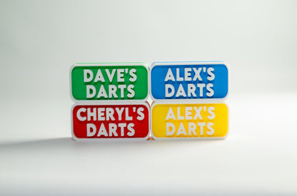 Custom Dart Holder Stand – Personalised Name Gift for Players