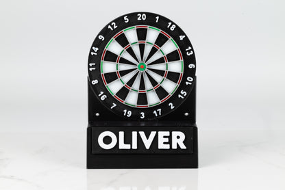 Custom Dartboard Dart Holder Stand – Personalised Name Plate