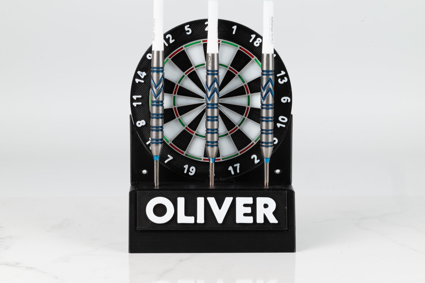 Custom Dartboard Dart Holder Stand – Personalised Name Plate