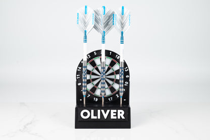 Custom Dartboard Dart Holder Stand – Personalised Name Plate