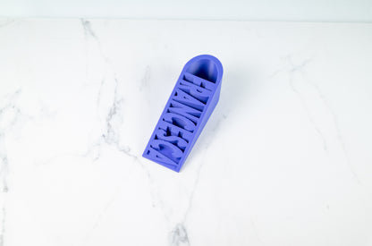 Custom Name Door Stop – Personalised Wedge in Bright Colours.