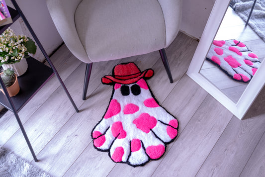 Ghost Cowgirl Rug