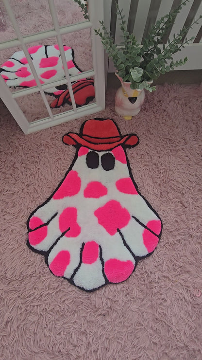 Ghost Cowgirl Rug