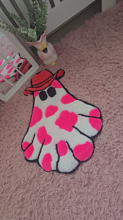 Ghost Cowgirl Rug